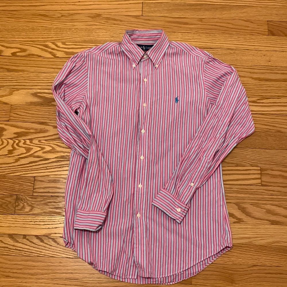 Mens Ralph Lauren cotton button down